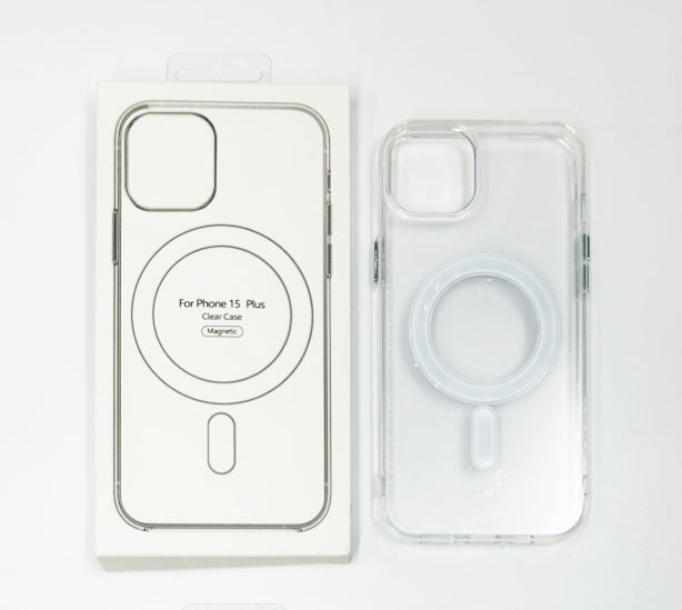 Anti-Shock Clear Case with MagSafe for iPhone 15 Series