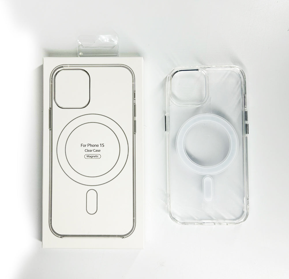 Anti-Shock Clear Case with MagSafe for iPhone 15 Series