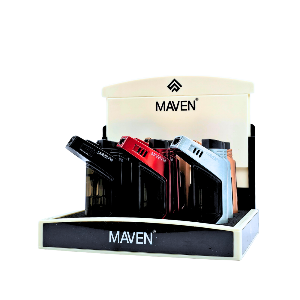 Maven - Duo Dual Jet Flame Torch Lighter