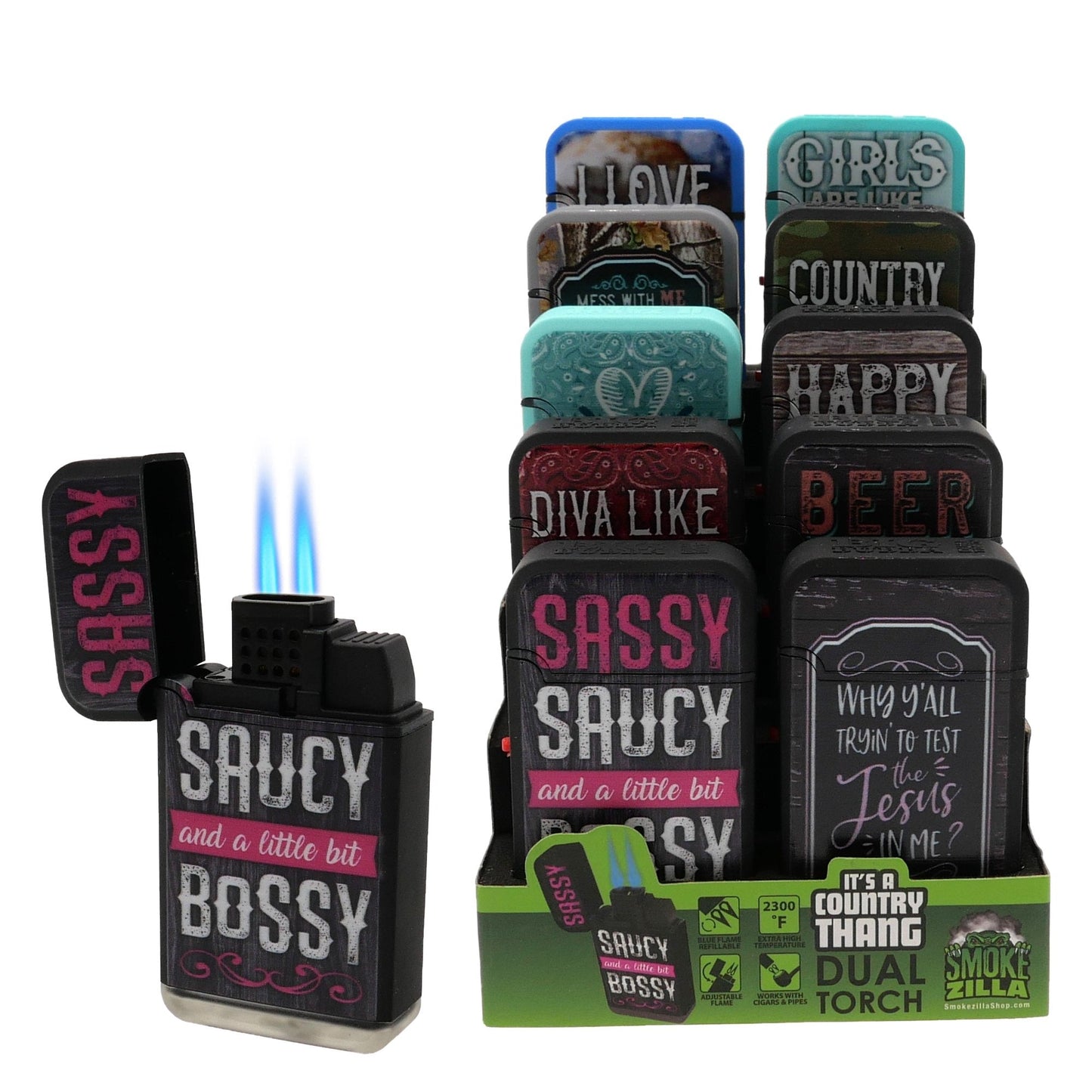 40302 - Dual Torch Big Bubba Lighter