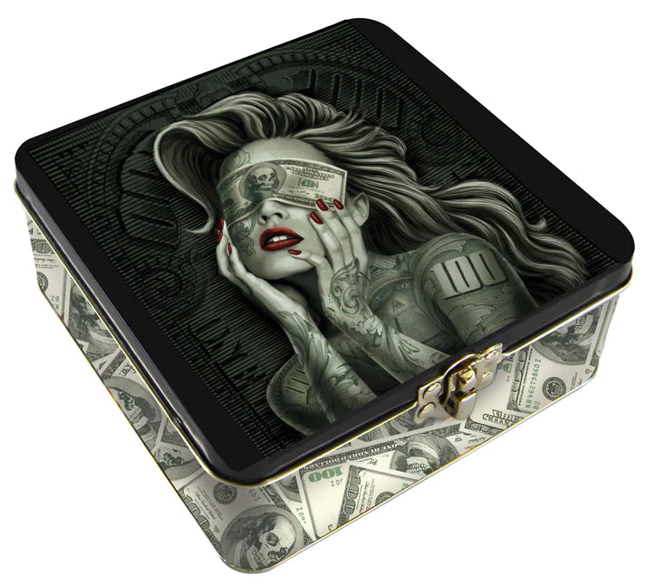 METAL SMOKING BOX 23253