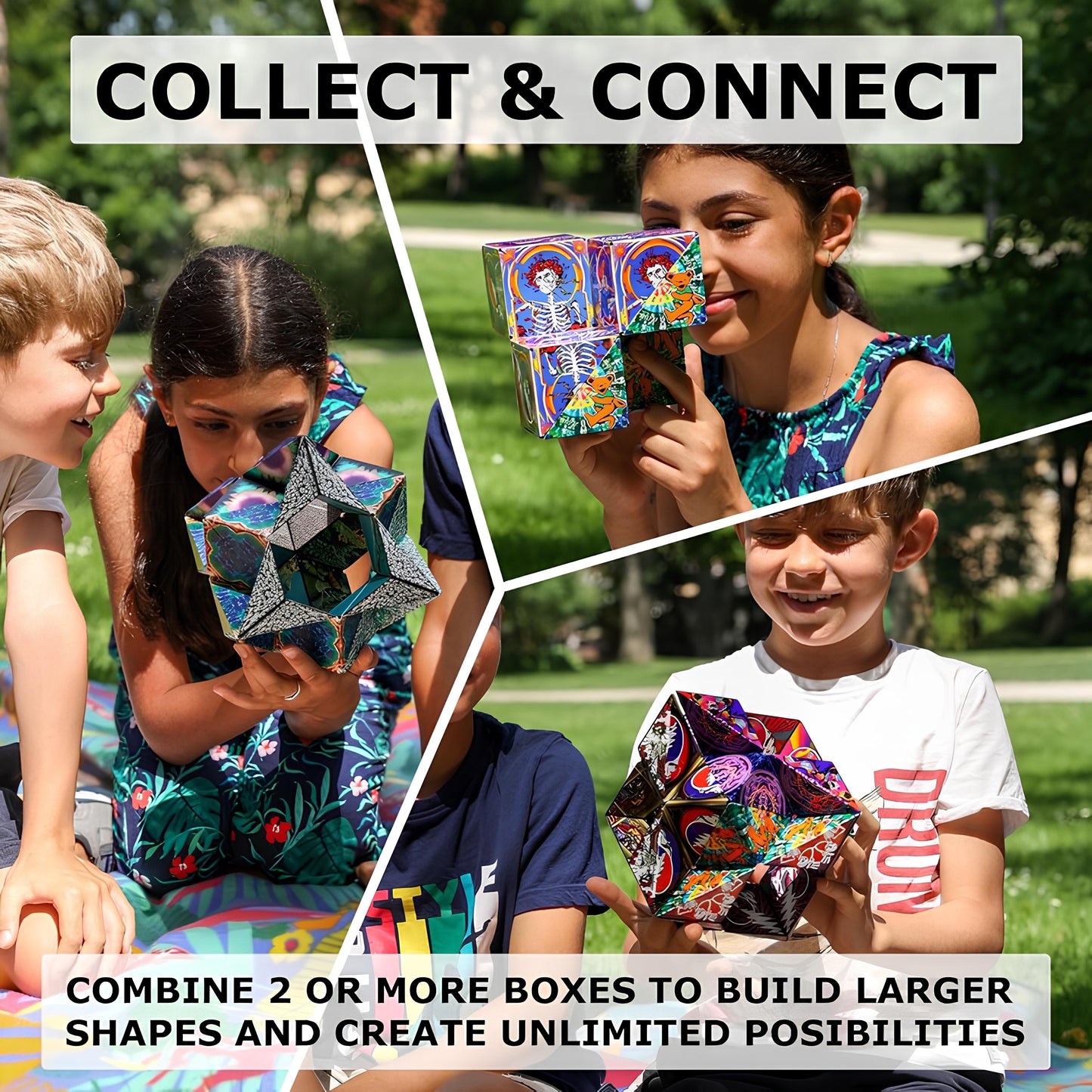 Magic Cube Shape Shifting Box