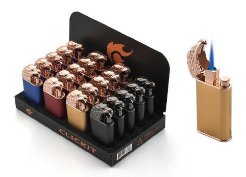 GH-7266 - Eagle-Torch & Flame 2 In 1 Lighter