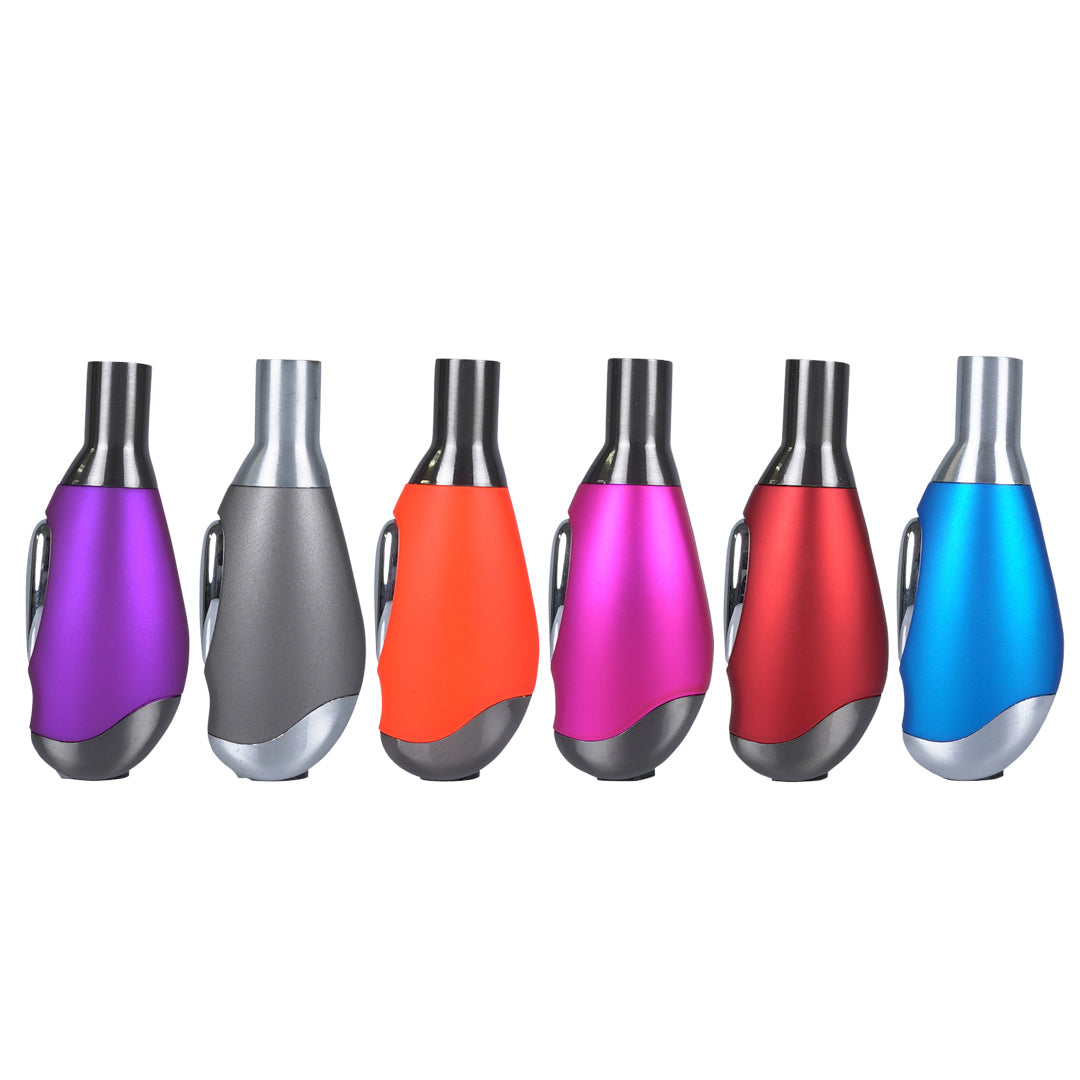 61312-1C Single torch easy grip straight metal soldering torch