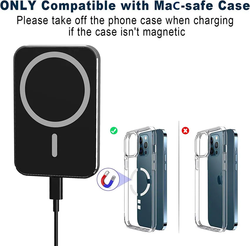 15W Magsafe Wireless Car Charger