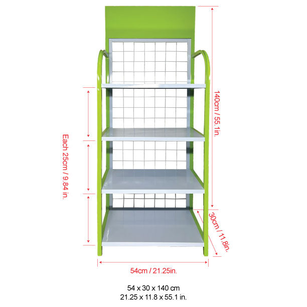 4-Tier Small Green Rack for Multipurpose – Polar Imports Canada