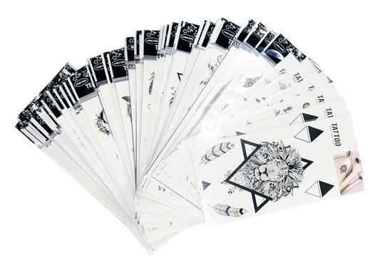 BK-085 Tattoo Sticker 3.5x7.5 inch