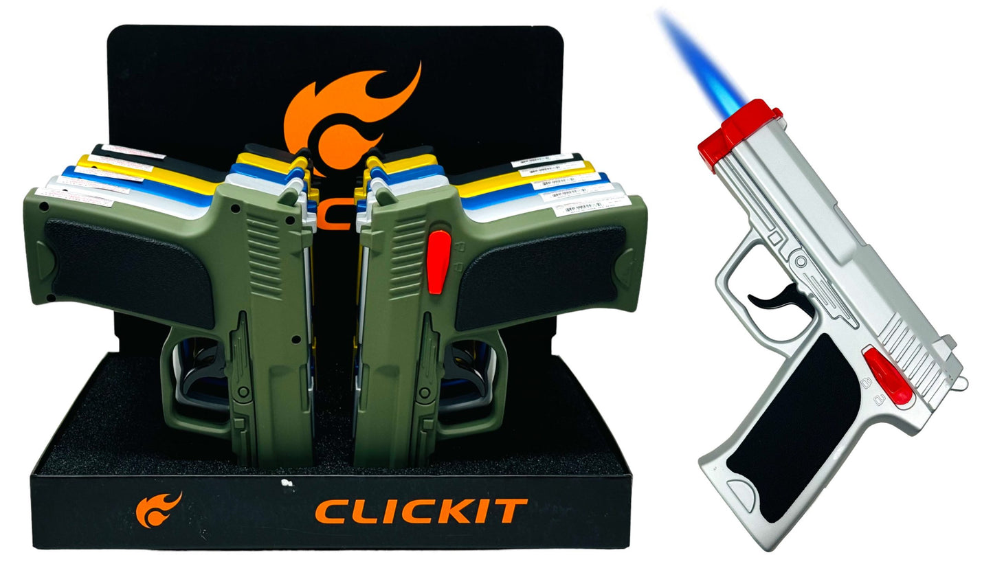 GH-9073 - Large Pistol Windproof Torch