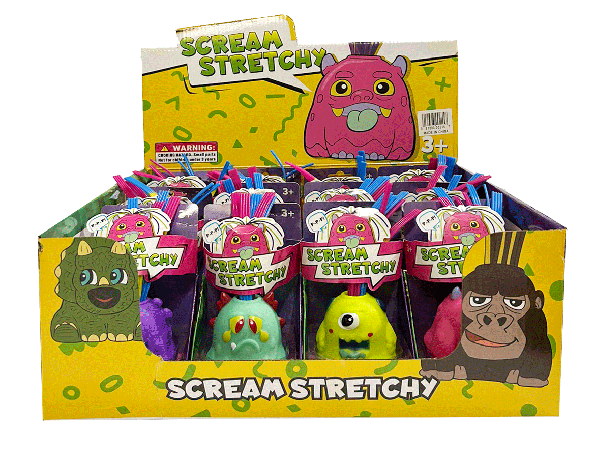Pull and Scream toy