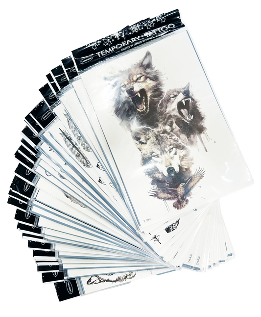 T-090 Tatto Sticker 5.8x8.26 inch