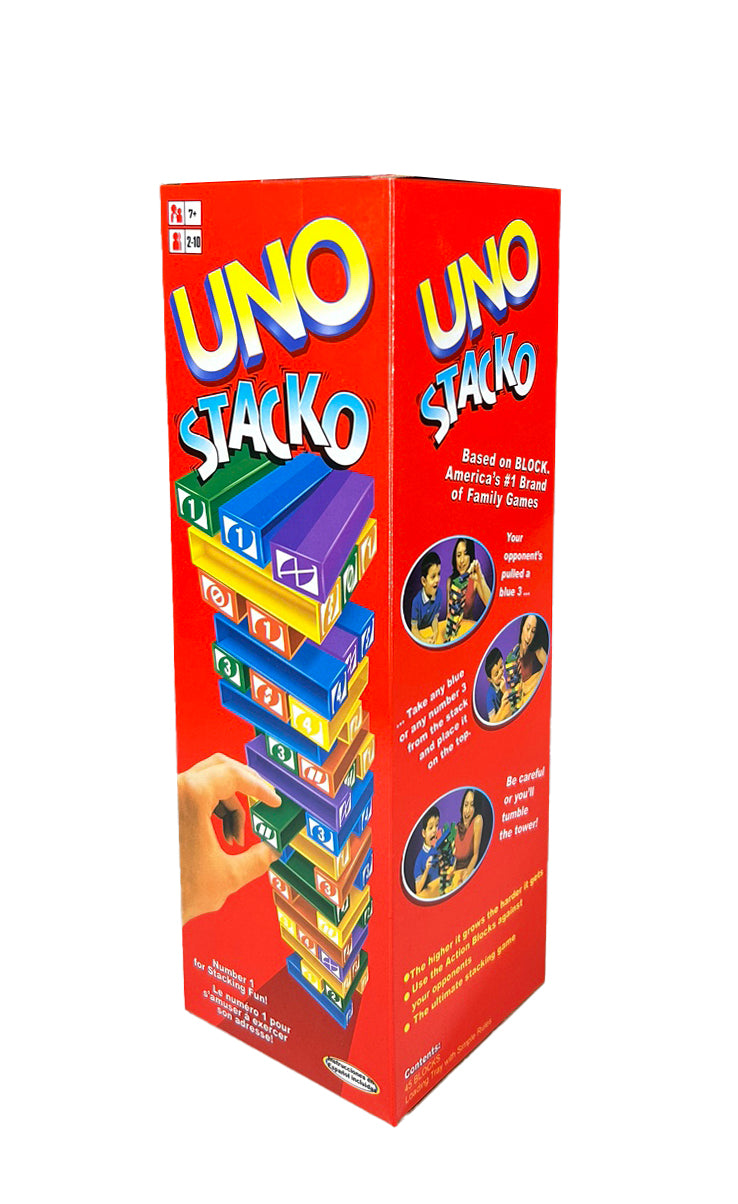 Small Uno Stacko Uno Stacko Game – Polar Imports Canada