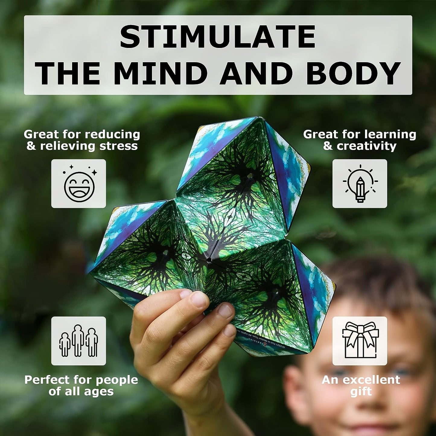 Magic Cube Shape Shifting Box