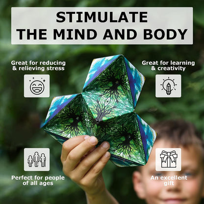 Magic Cube Shape Shifting Box