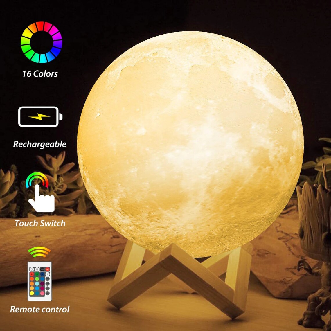 3D Printing Full Moon__16 Colors